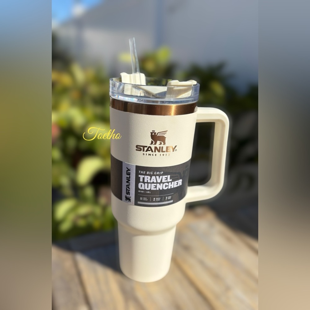 Stanley Magnolia Cream and Cooper 40oz Tumbler